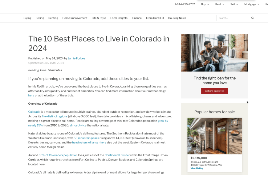 West 360 Digital Featured on RedFin – Nationwide