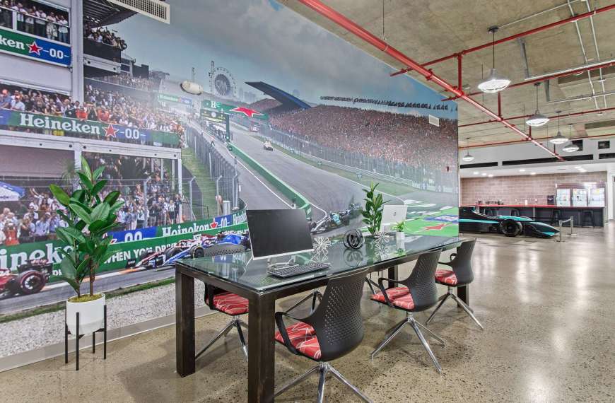 Matterport 3D view of Brentwood Office Space & Coworking Solutions, showing modern workspaces captured by West 360 Digital